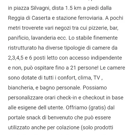 Πανσιόν Silvagni Καζέρτα